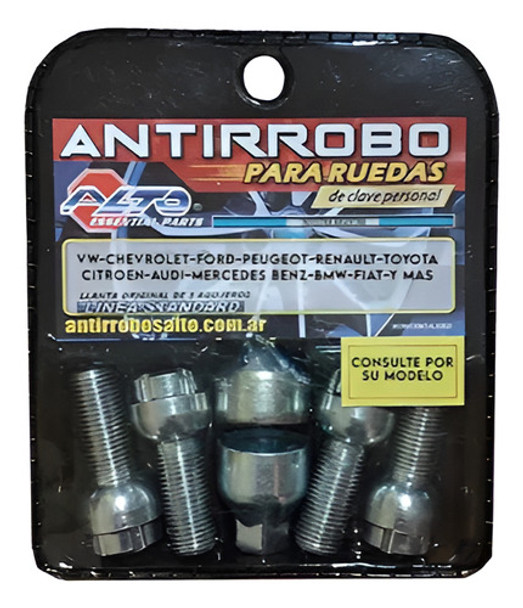 Bulones Tuercas Antirrobo Seguridad Ruedas Peugeot 3008 0