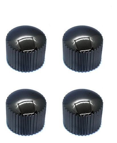 Perilla Para Guitarra O Bajo Plastica Cromada X 4 Unid 0