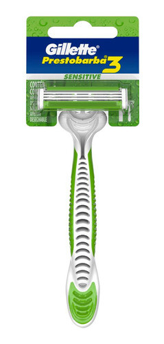 Aparelho De Barbear Gillette Prestobarba3 Sensitive C/1 Uni 0
