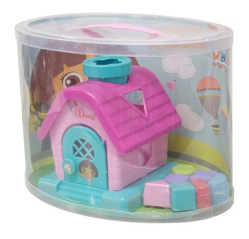 Casinha Da Dora Com Peças De Encaixar Multibrink 0