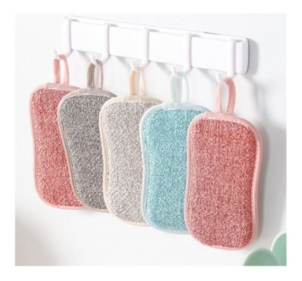 Esponja Cocina Baño Limpieza Doble Multiuso 0 Esponja Cocina Baño Limpieza Doble Multiuso 0