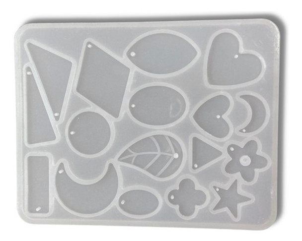Molde Silicona Accesorios Aritos Resina Epoxi Advance Coat 0