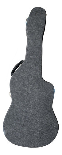 Estojo Case Para Guitarra Formato Cinza 0