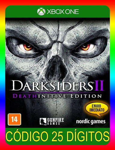 Darksiders 2 Deathinitive Xbox One - 25 Digitos (envio Já) 0