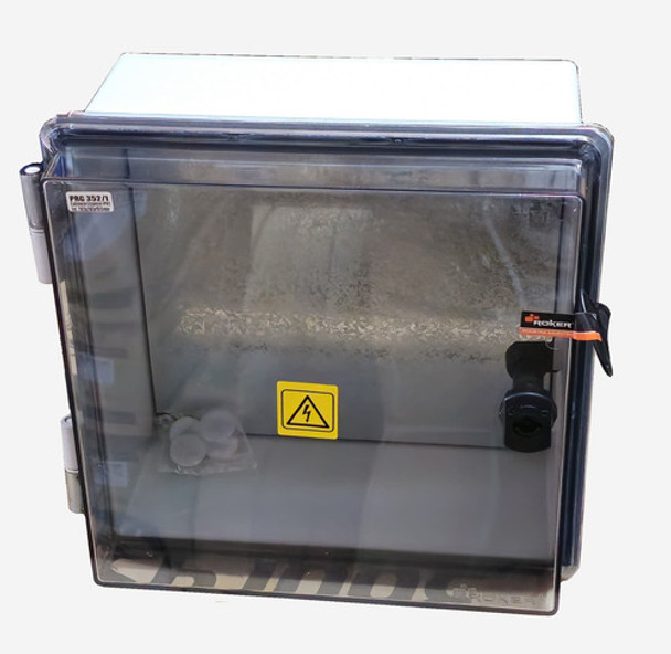 Tablero Gabinete 31x33x18 Ip65 T/transparente Roker Prg352/1 0