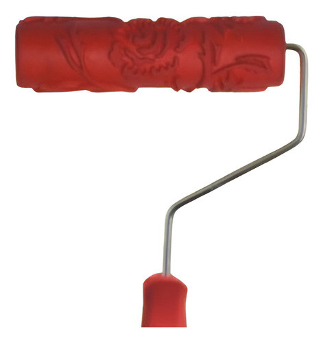 Rodillo Texturador  De Goma Floral 7pulgadas Eg110 0