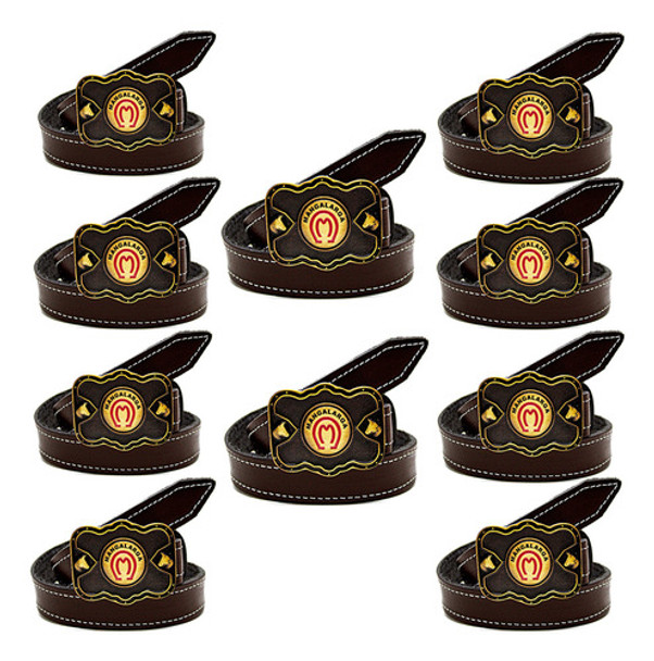 Kit Atacado Infantil 10 Cintos Country Couro Cowboy Peao 0