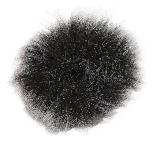 Microfone Silenciador De Vento De Lapela Peludo Pára-brisas 0