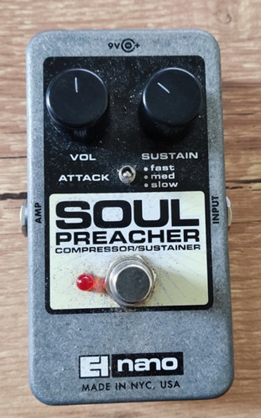 Pedal Electro Harmonix Soul Preacher Compresor Sustainer 0 Pedal Electro Harmonix Soul Preacher Compresor Sustainer 0