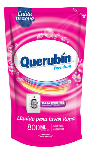 Jabón Líquido Para Lavar Ropa Querubin 800cc Doy Pack Ub 0