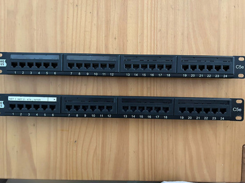 Patch Panel Furukawa Soho Plus Cat5e 24 Portas 0