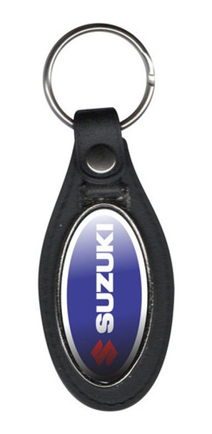 Llavero Fierrero Simil Cuero 130 - Suzuki 0