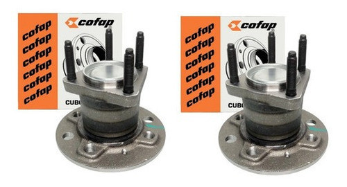 Par Cubo De Roda Traseiro Com Rolamento Cofap Astra 2006 0
