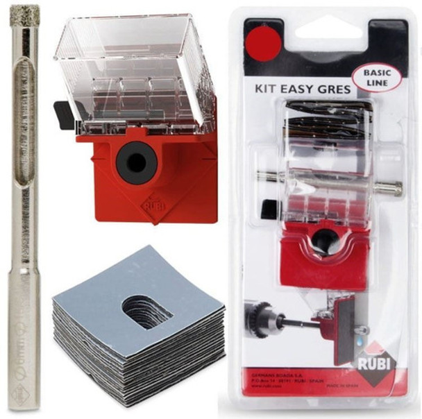 Kit Mecha Diamantada 6 Mm Para Porcelanato Easygres Rubi Kir 0