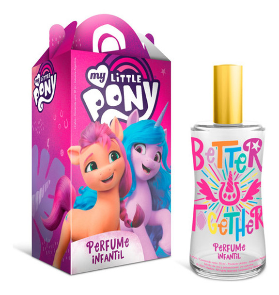 Perfume My Little Pony Infantil Por 50ml Caja Con Manija 0 Perfume My Little Pony Infantil Por 50ml Caja Con Manija 0