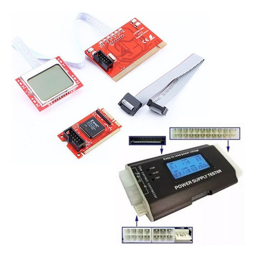 Kit Manutenção Placa Diagnóstico Pc Analyzer Testador Fonte 0