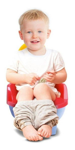 Penico Troninho Mictório Infantil Baby Land Azul Menino 0