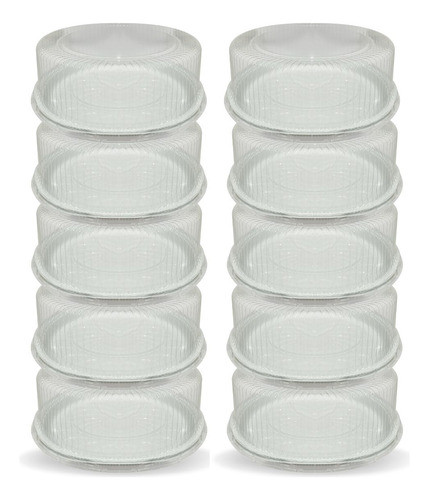 Embalagem Redonda Para Bolo Bipack Bp60 Média C/ 50 0