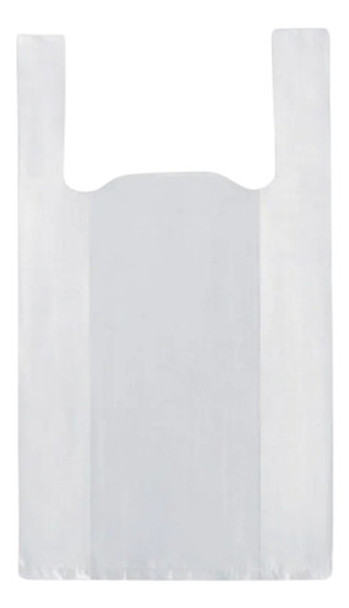 Bolsa Camiseta Reforzada Blanca 45x60 Pack 100u 0 Bolsa Camiseta Reforzada Blanca 45x60 Pack 100u 0