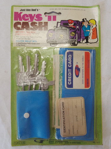 Juego Infantil Billetera Y Llaves Zona Retro Juguetería 0