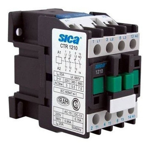 Contactor Sica 12a 220v   Full 0