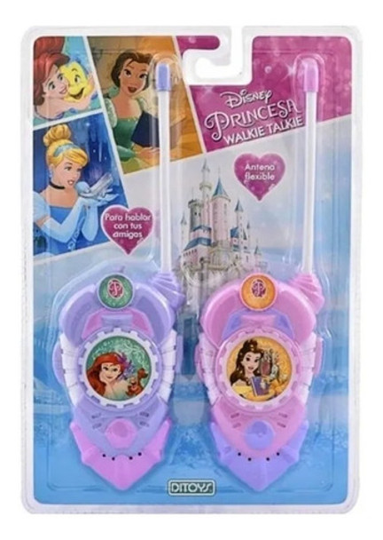 Walkie Talkie Princesas Disney En Blister Ditoys 950 0
