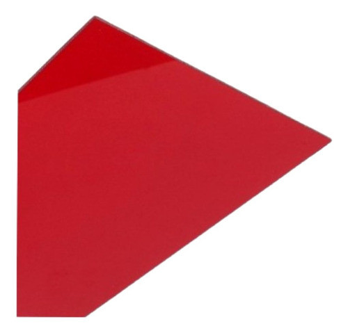 Acrílico 3mm Rojo 122x122 0