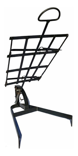 Asador Criollo Estaca Regulable Con Pie Grande 0