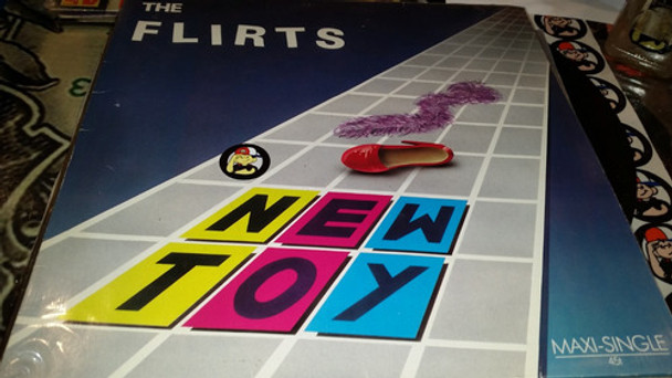The Flirts New Toy Vinilo Maxi Germany 1986 Excelente Estado 0