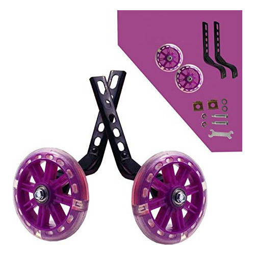 Kressf - Juego De Ruedas De Entrenamiento Con Estabilizador. 0