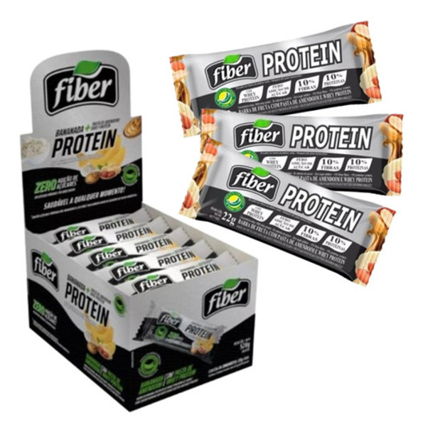Bananinha Cremosa Fiber Protein Zero Açúcar Palmital C/24 Un 0