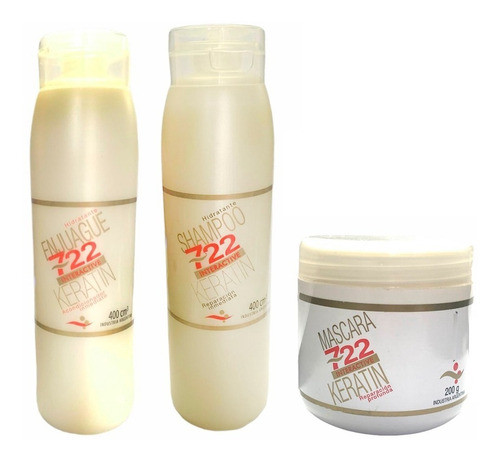 Shampoo + Enjuague + Mascara Reparación Cabello Dañado 722 0