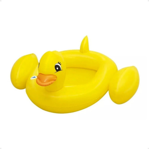 Pato Flotador Gigante Inflable Pileta Piscina Verano Sonido 0