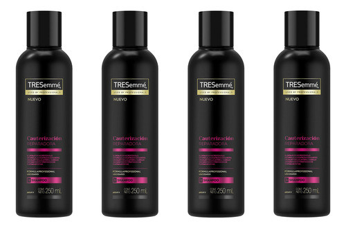Pack Shampoo Tresemmé Cauterización Reparadora 250 Ml 0