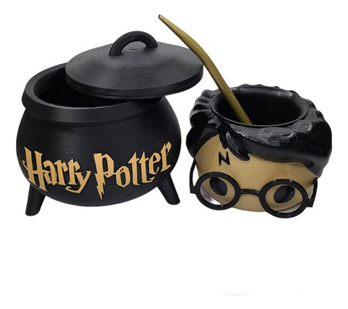 Kit Mate Harry Potter Impreso En 3d 0
