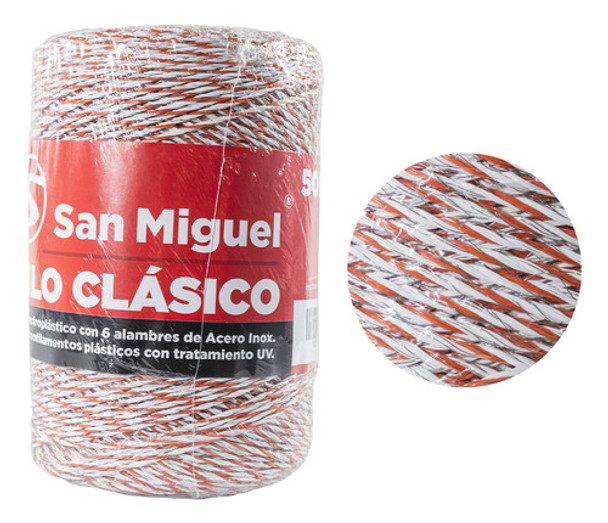 Rollo 500 Mts Hilo Eléctrico 6 Alambres P/ Boyero Alambrado 0