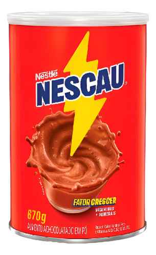 Achocolatado Nescau 670g - Lata 0