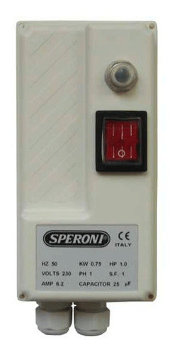 Tablero De Arranque Speroni 1.5hp, 1x220v - Vimar S.a. 0