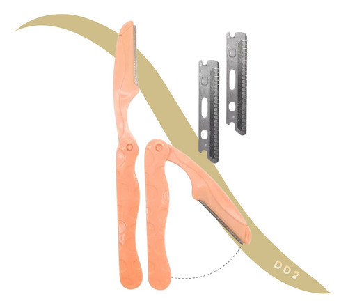 Perfilador Cejas +2 Repuestos Navaja Depilador Plegable Favo 0