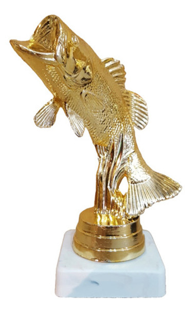 Trofeo Plástico Pesca Surubi 11cm Base Baja - Souvenir 0