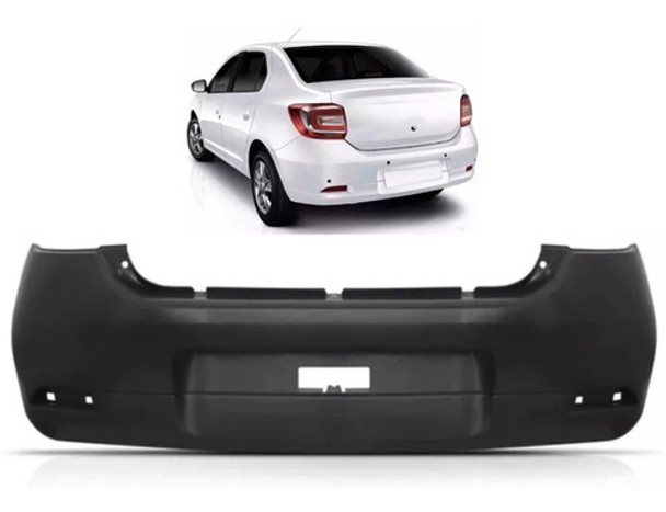 Paragolpe Trasero Renault Logan 2014 2015 2016 2017 2018 0