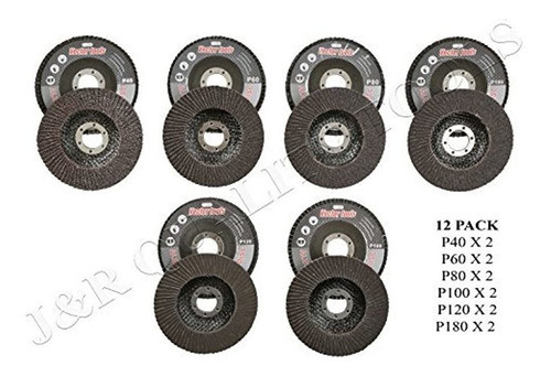 12 Disponible Grit 4 12 Anguladora Angular Lijadora Disco 40 0
