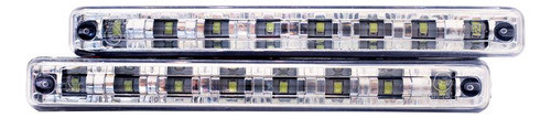 Juego De Faros De Led Auxiliaresuniversal Rectangular 0