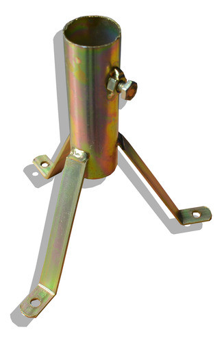 10 X Suporte Antena Tripe Chumbar Parafusar 1 Polegada 0