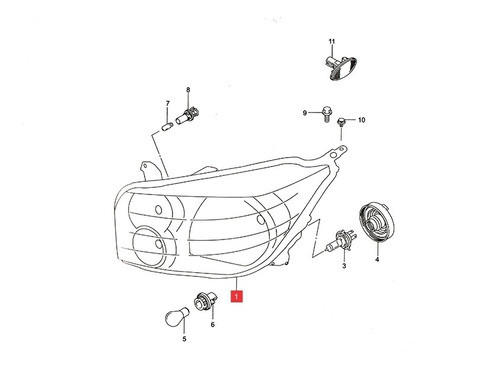 Optica Der. Suzuki Celerio Glx 2016-18 0