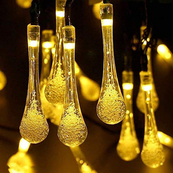 Demter Solar String Lights, 22.9ft 50 Advanced Water Drop Mo 0