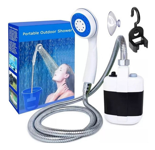 Ducha Portátil Automática Con Bomba De Agua Recargable 0