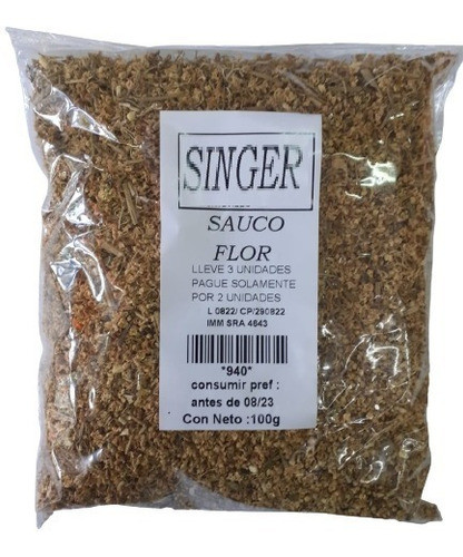Sauco Flor 100g 0