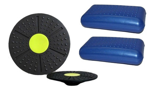 Set Kit Equilibrio Basico Tabla De Equilibrio + 2 Plantillas 0