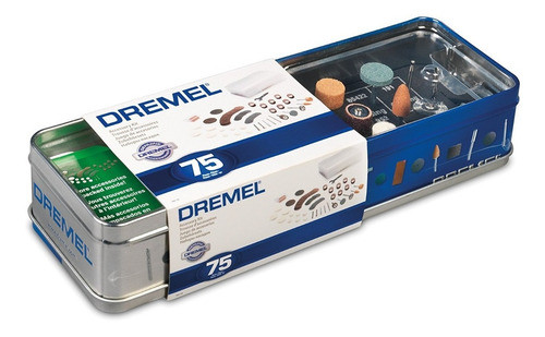 Kit Set 75 Accesorios Multiuso Dremel 707ac Lata X 75 Piezas 0